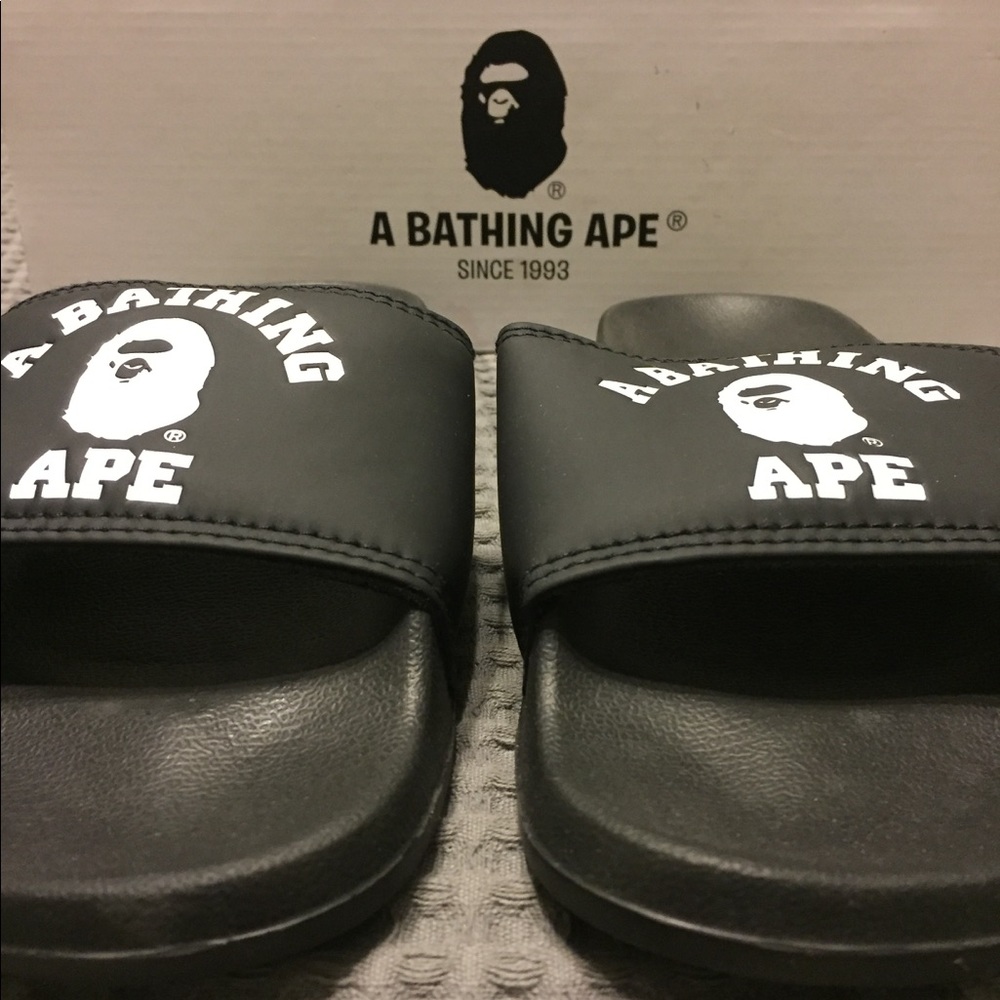 College Slide Sandals Bape